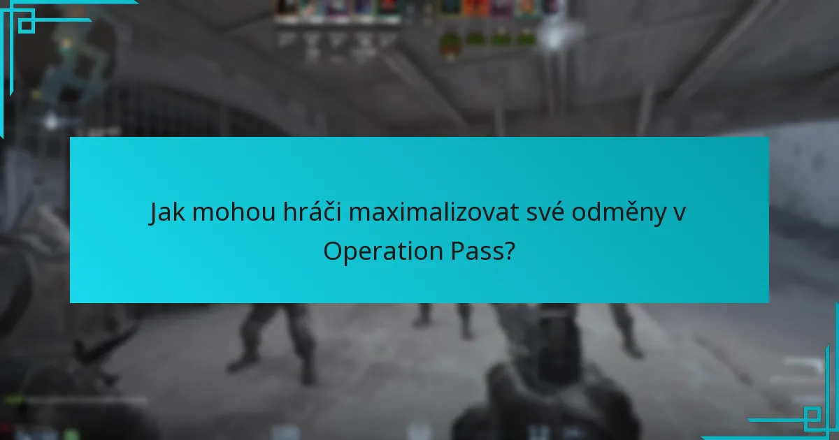 Jaké typy odměn jsou k dispozici v Operation Pass?