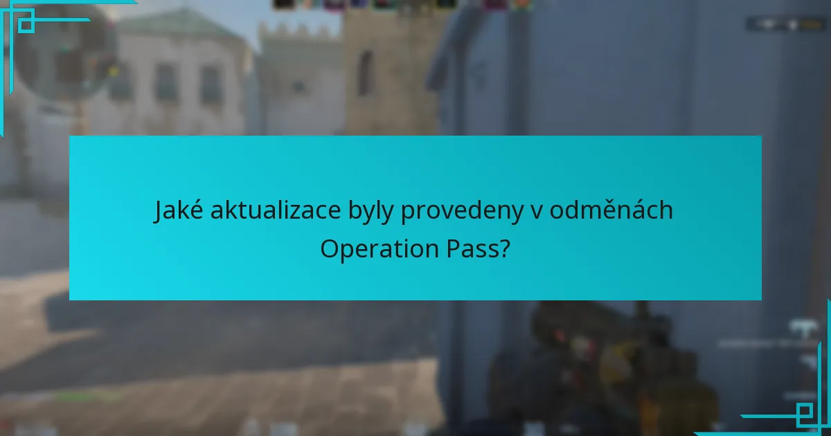 Jak se současné odměny srovnávají s předchozími Operation Passy?