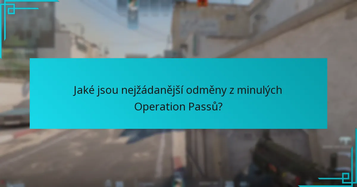 Co mohou hráči očekávat od budoucích odměn Operation Passu?